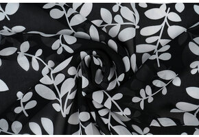 Chiffon Bedruckt Melnbalts