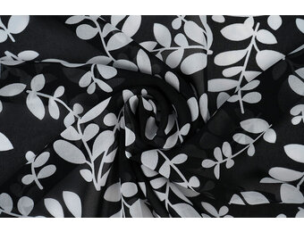 Chiffon Bedruckt Melnbalts