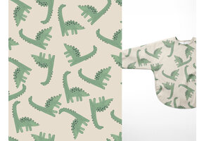 Aqua Protect (waterproof) Dinosaurs Beige