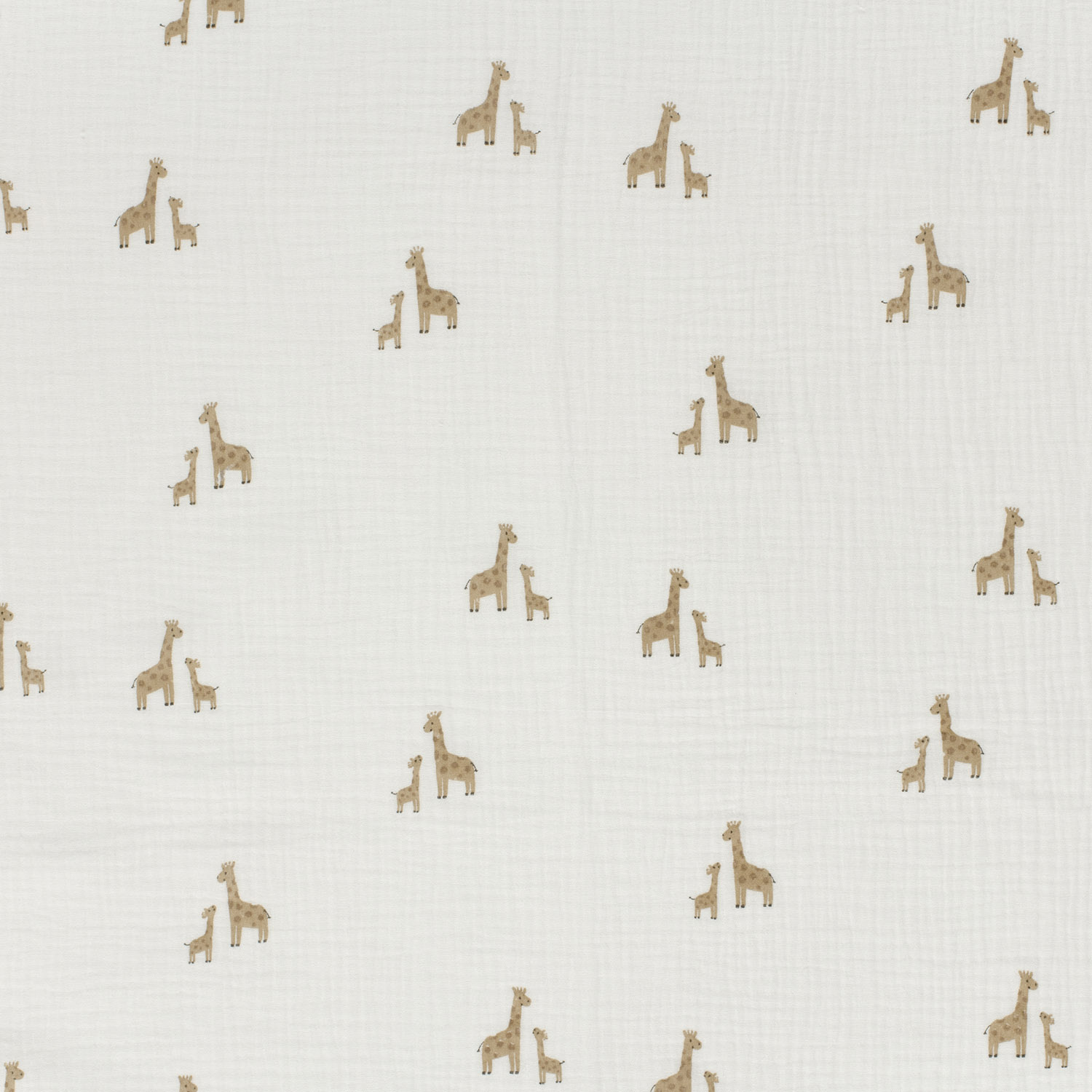 Double Gauze Giraffe Off-White