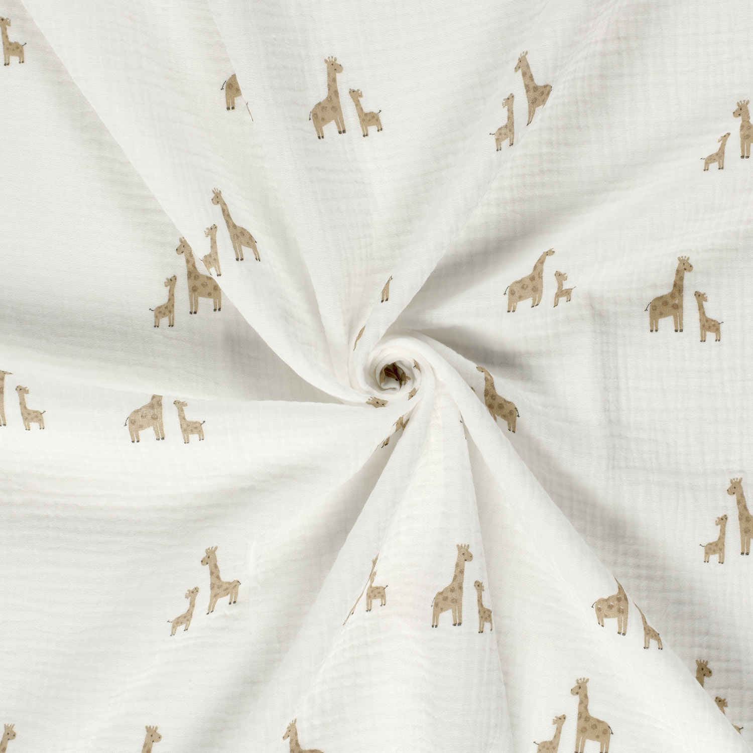 Double Gauze Giraffe Off-White