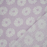 Washed Linen Flowers Light Lilac