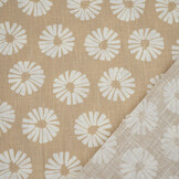 Washed Linen Flowers Sand