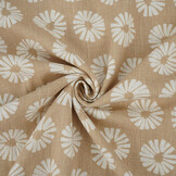 Gewassen Linnen Bloemen Zand