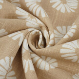 Gewaschenes Leinen Blumen Sand