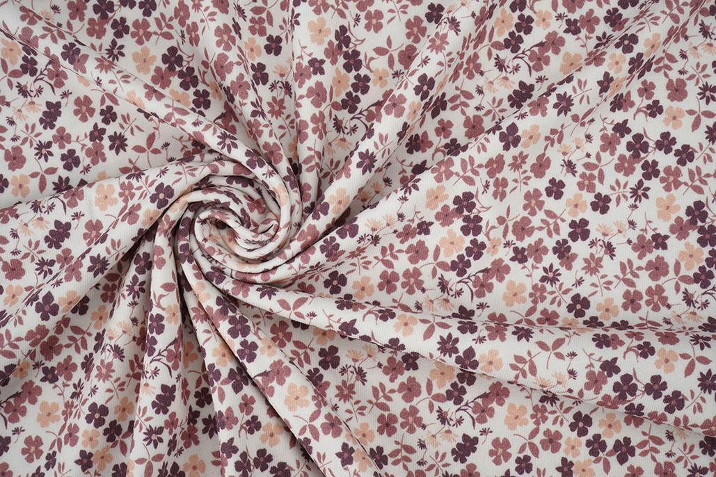 Cotton Jersey Flowers  Bella