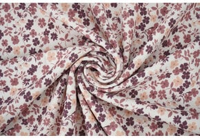 Cotton Jersey Flowers  Bella