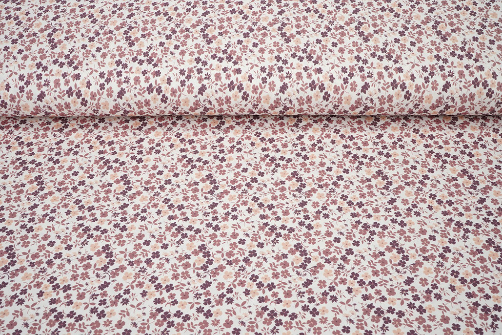 Cotton Jersey Flowers  Bella