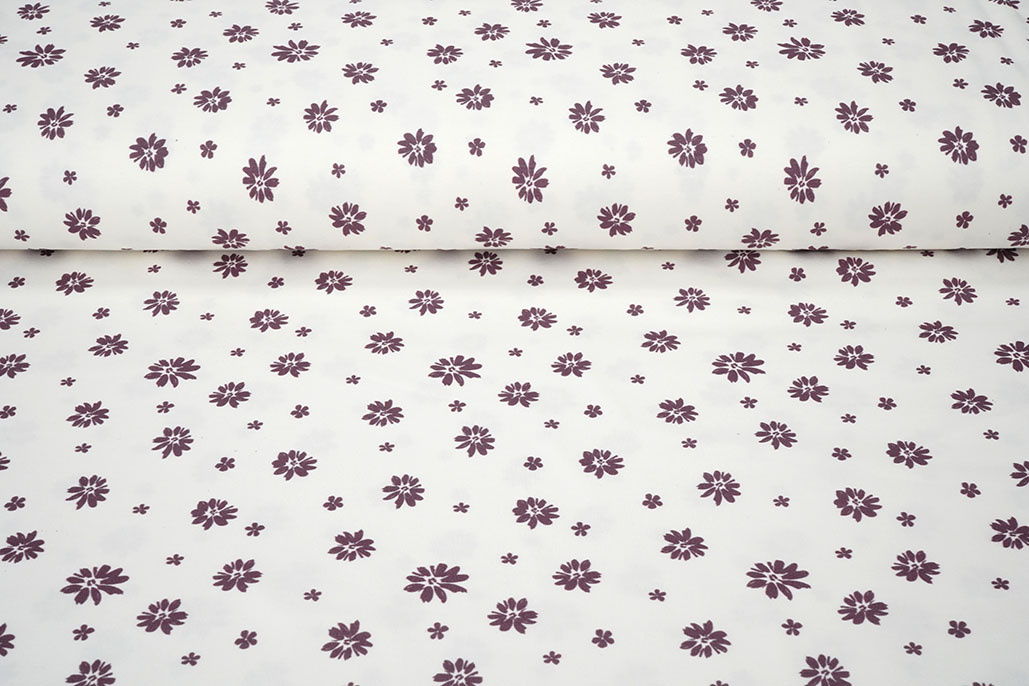 Cotton Jersey Flowers Mila