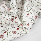 Cotton Jersey Flowers  Luna