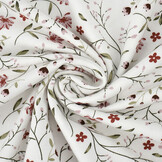 Baumwolljersey Blumen Luna