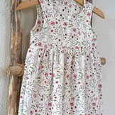 Cotton Jersey Flowers  Luna