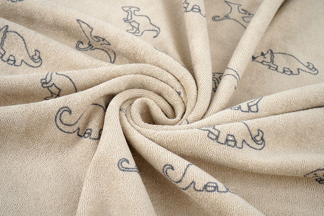 Stretch Terry Cloth Dino's Beige
