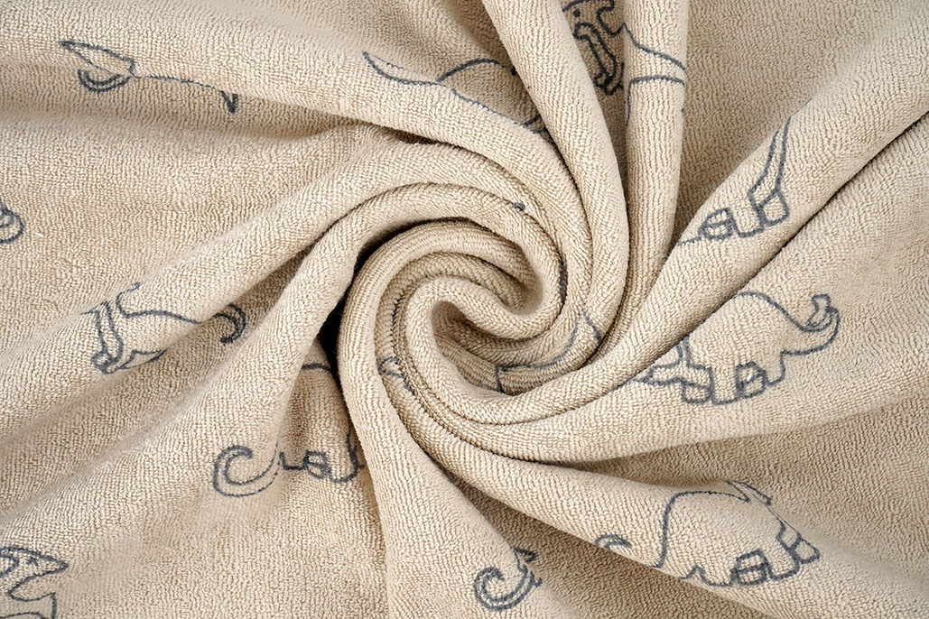 Stretch Terry Cloth Dino's Beige