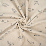 Stretch Terry Cloth Dino's Beige