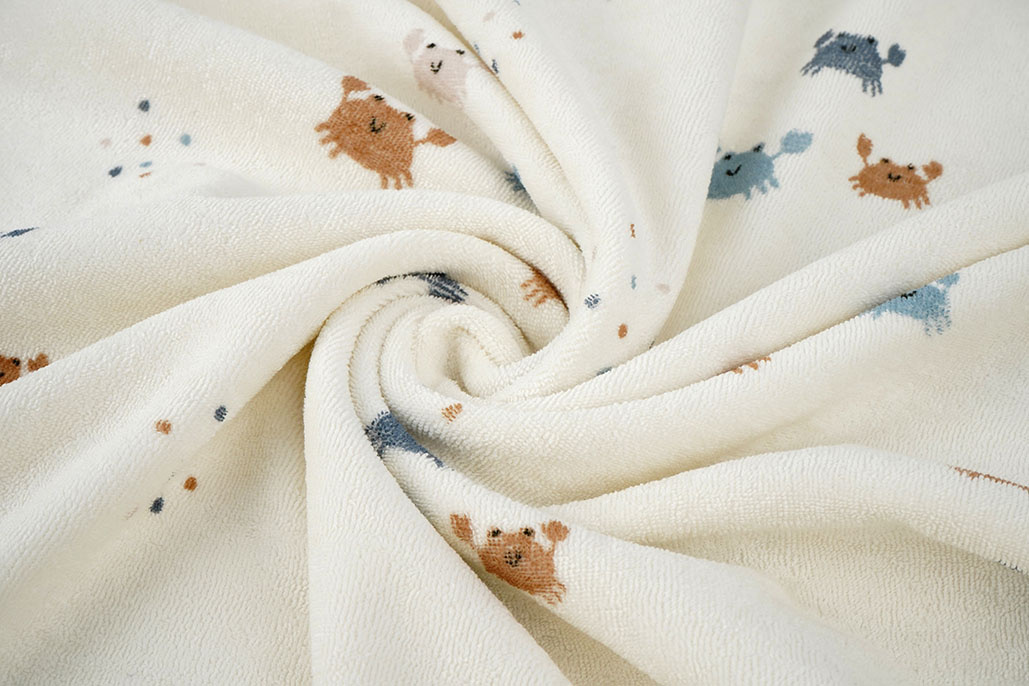 Stretch Terry Cloth Crabs
