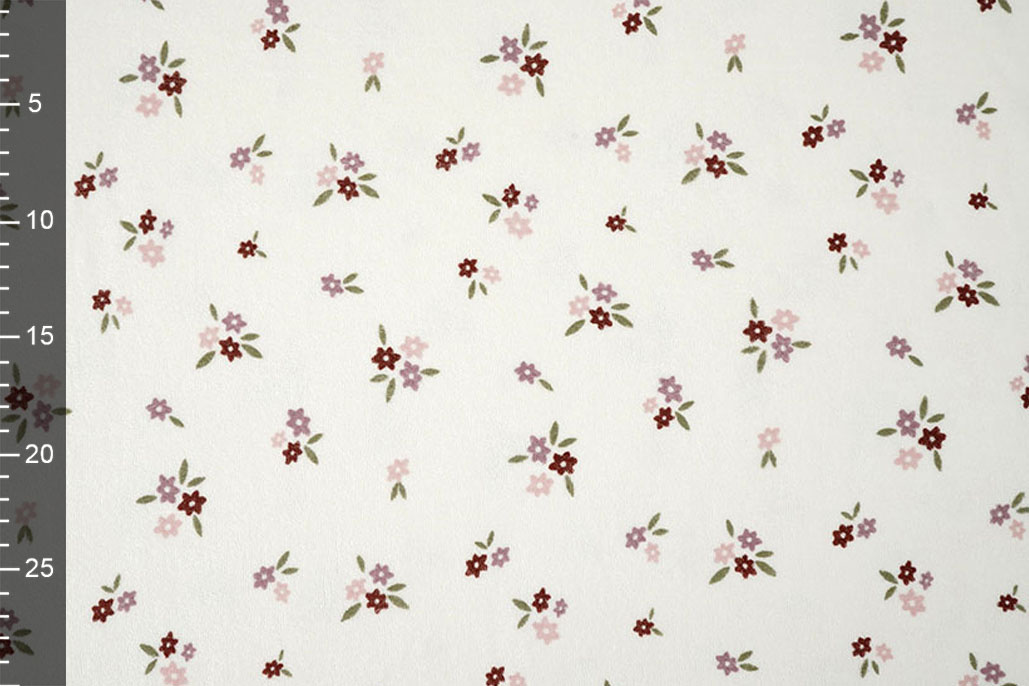 Stretch Frottee Blumen