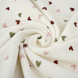 Stretch Terry Cloth Hearts