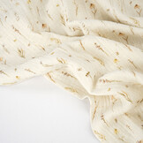 Double Gauze Wild Flowers Natural