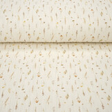 Double Gauze Wild Flowers Natural