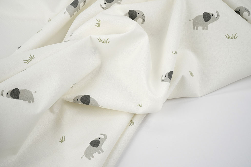 Poplin Olifant Olie