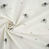 Popeline Elefant Olie