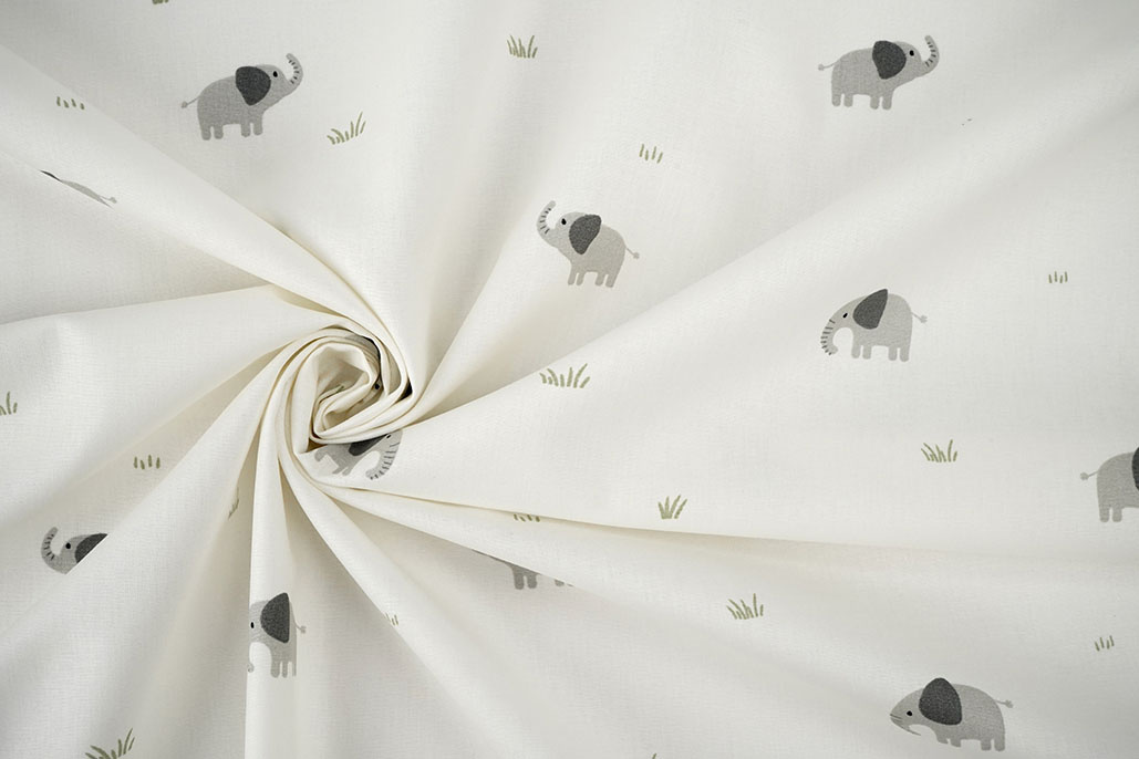 Poplin Olifant Olie