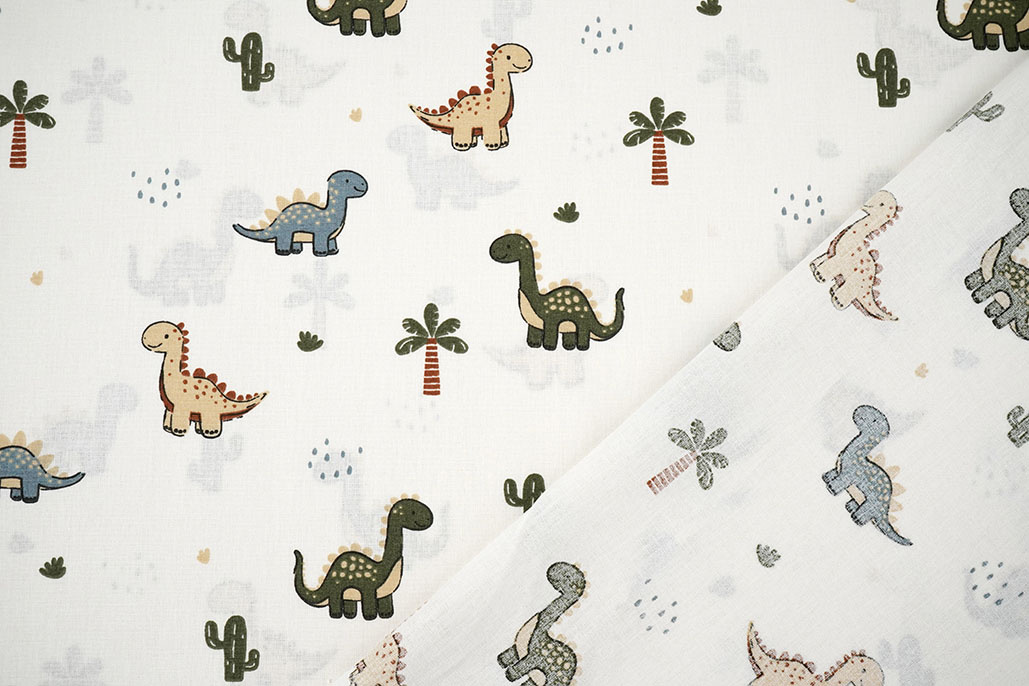 Poplin Dino Milo