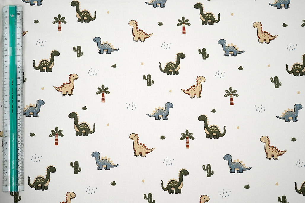 Poplin Dino Milo