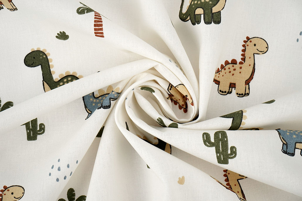 Poplin Dino Milo