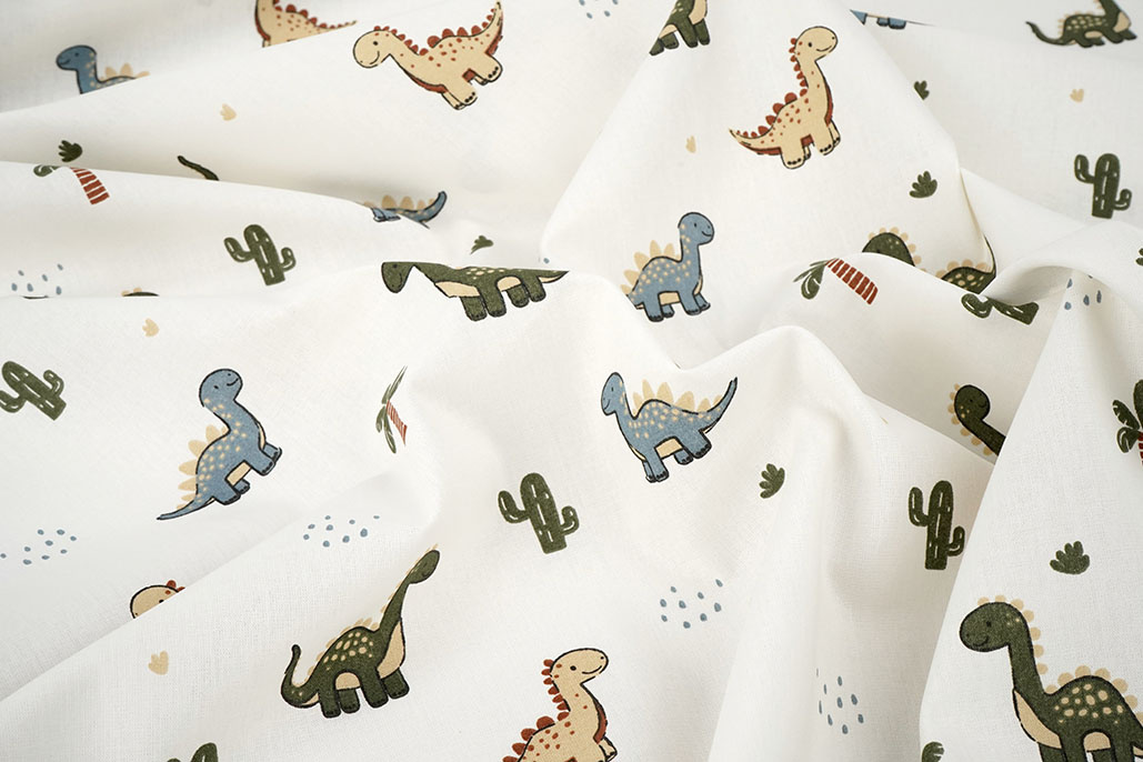 Poplin Dino Milo