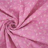 Embroidery Cotton Zara Pink