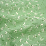 Broderie Katoen Zara Groen