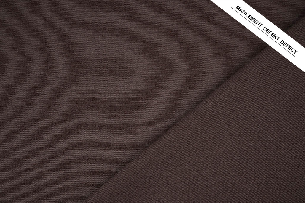 Linnen Katoen Aubergine Bruin