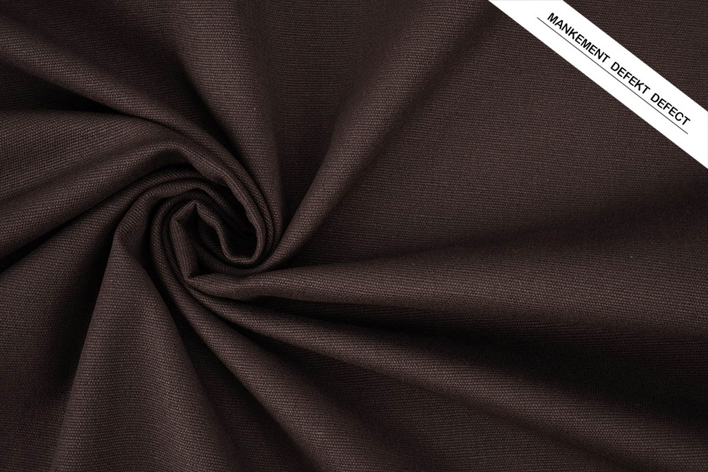 Linnen Katoen Aubergine Bruin