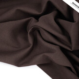 Leinen Baumwolle Aubergine Braun