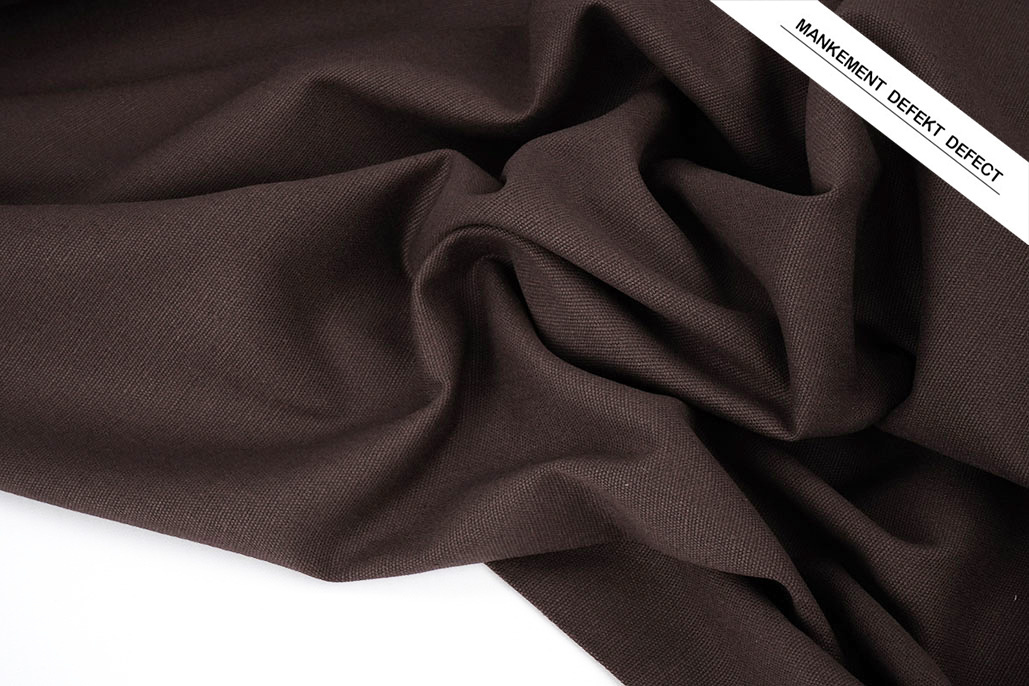 Linnen Katoen Aubergine Bruin