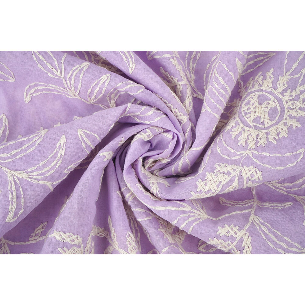 Anca Embroidery Shirt - Lilac main image 0