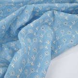 Embroidery Cotton Zara Blue