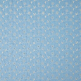 Broderie Katoen Zara Blauw