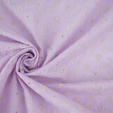 Embroidery Cotton Zara Lilac