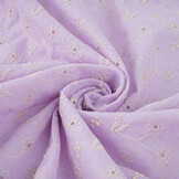 Embroidery Cotton Zara Lilac