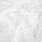 Broderie Katoen Ena Creme