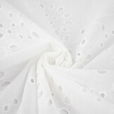 Broderie Katoen Ena Creme