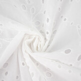 Broderie Katoen Ena Creme