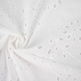 Broderie Katoen Ena Creme