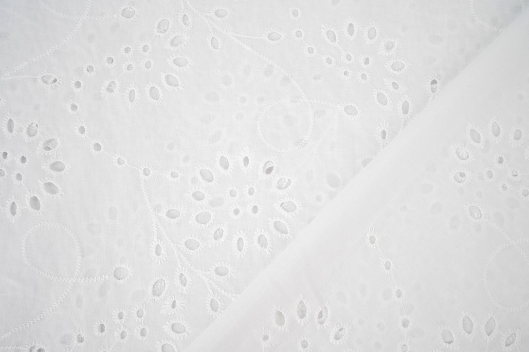 Embroidery Cotton Ena Creme