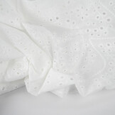 Broderie Katoen Nori Creme