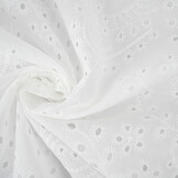 Embroidery Cotton Nori Creme