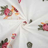 Cotton Embroidered Brume Creme